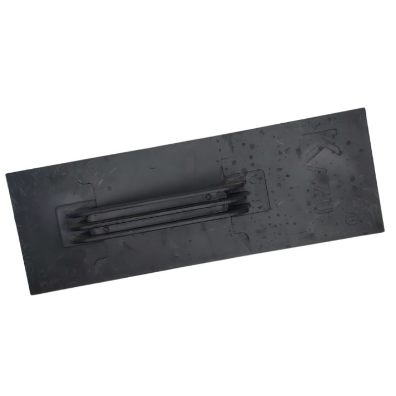 Raskam PVC Hitam / Raskam Plastik / Trowel Rata Halus Acian / Plesteran