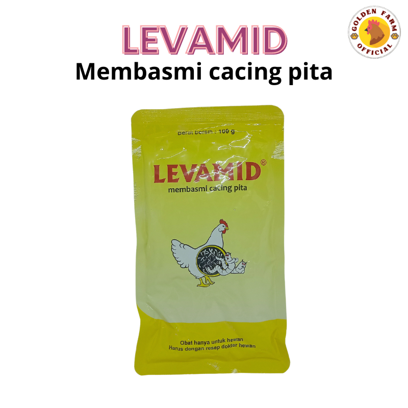 Levamid 100 gr Medion Obat Cacing Ayam