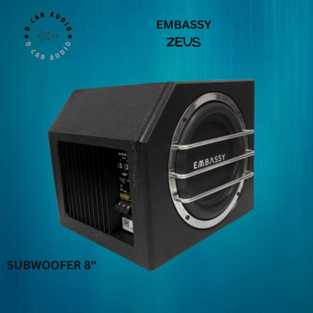 SUBWOOFER AKTIF 8 Inch BOOMBOX EMBASSY - ZEUS