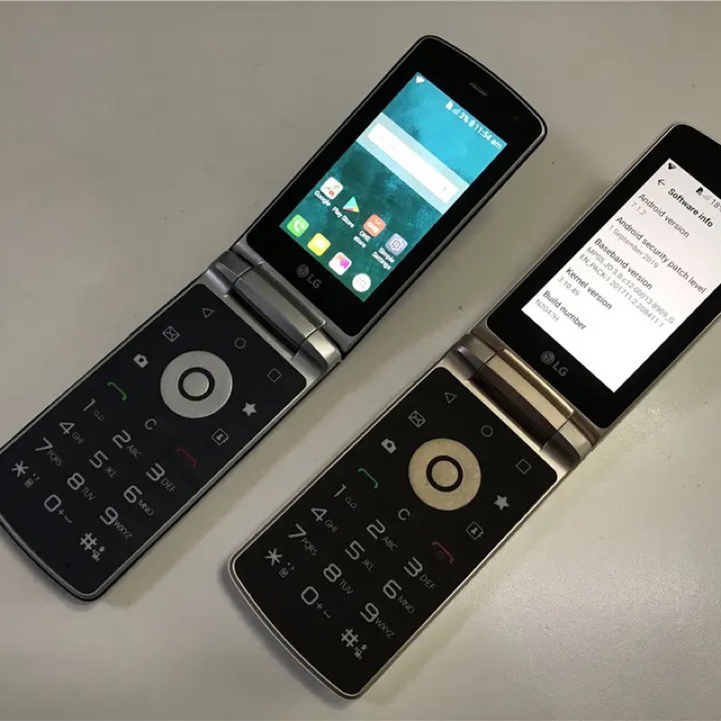 LG Smart Folder X100 setara Galaxy Folder2