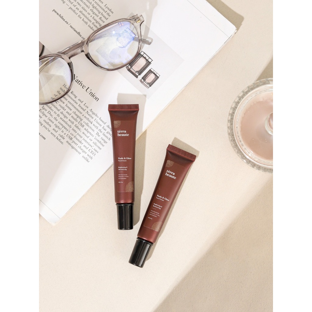 Terra beaute Nude & Glow Tinted Cream by nisa cookie
