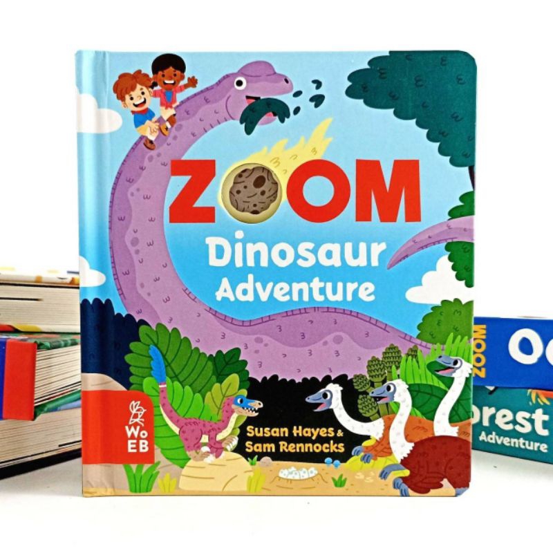 Zoom Dinosaur Adventure Board book