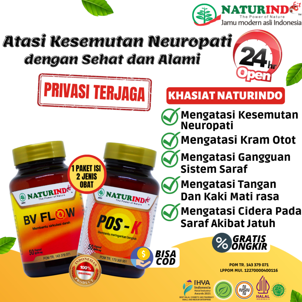 Obat Kesemutan Neuropati Perifer Syaraf Mati Rasa Gringgingen Varises Telapak Kaki Panas Kebas Obat 