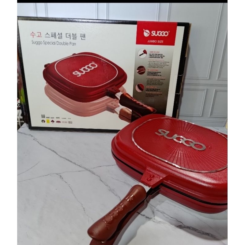 DOUBLE PAN SUGGO / ALAT PEMBAKARAN SUGGO DOUBLE PAN JUMBO