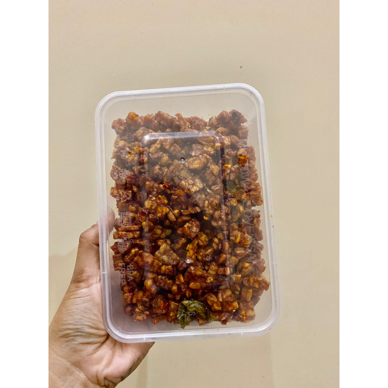 

Kering Orek Tempe Gurih Pedas Manis 200gr