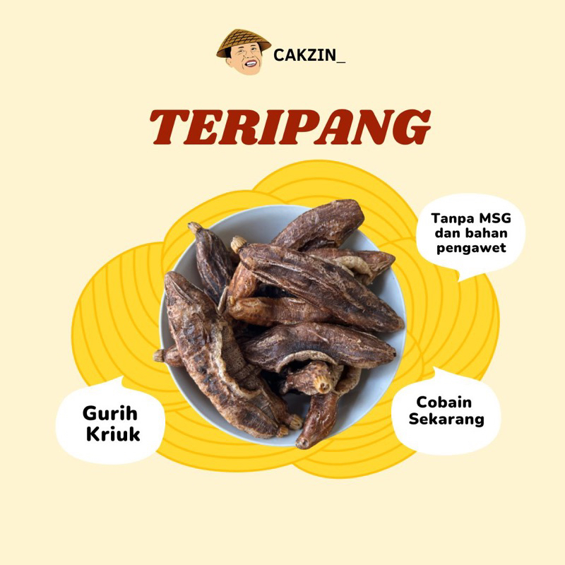 

TERIPANG SUPER 50gr ( OLEH OLEH SURABAYA )