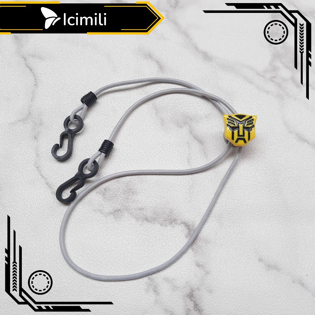 Icimili strap mask anak laki-laki / tali konektor masker anak cowok / tali masker anak cowo