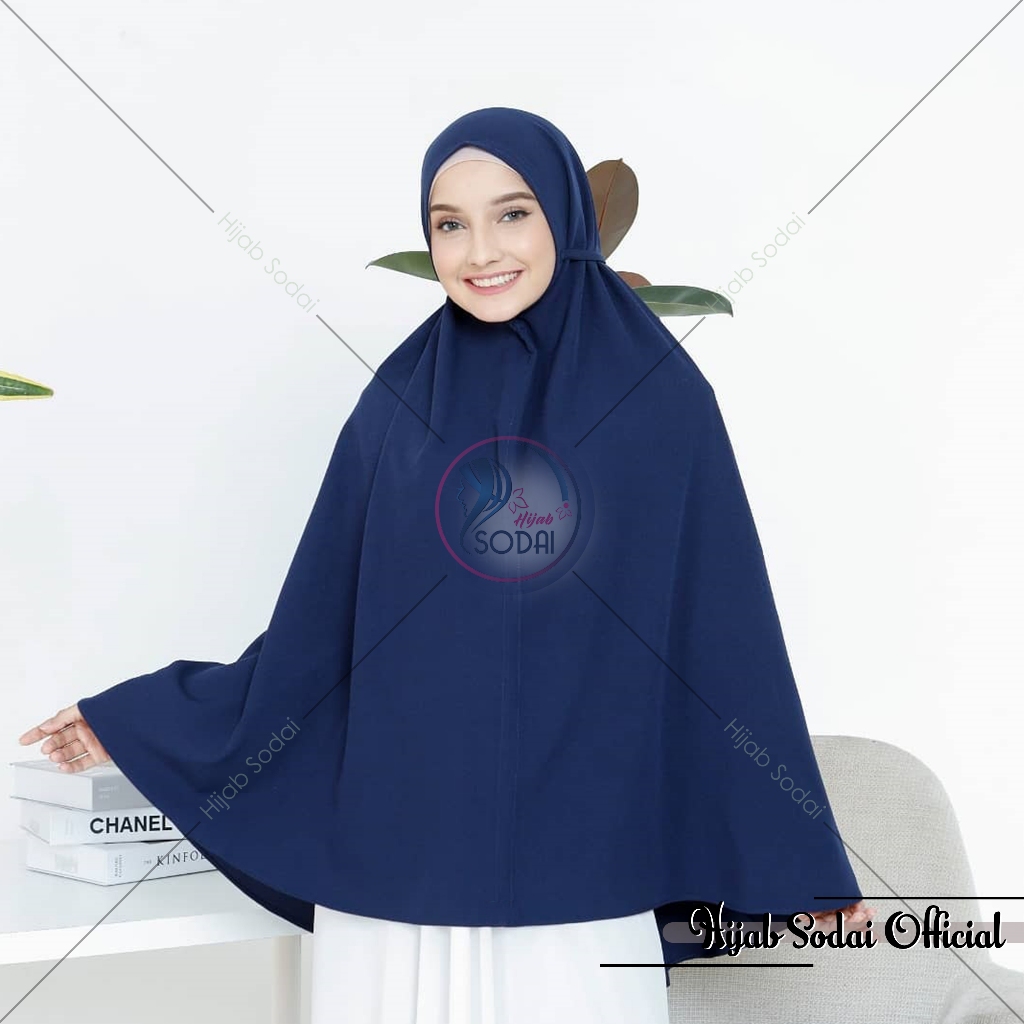 Jilbab Bergo Maryam Tali Jumbo Jersey Premium XXL