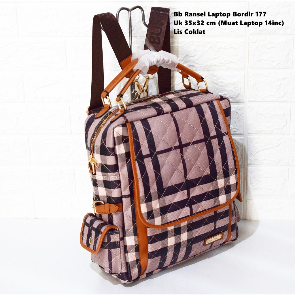 TERLARIS Tas Bb & LV Ransel Laptop 3in1 Multifungsi / Tas Batam Import Fashionity