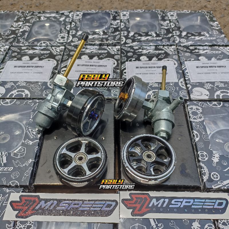 KNOP KRAN + SPINNER TIGER REVO KNOP KRAN CNC TIGER REVO UNTIRAN KRAN BENSIN TIGER REVO PUNTIRAN KRAN