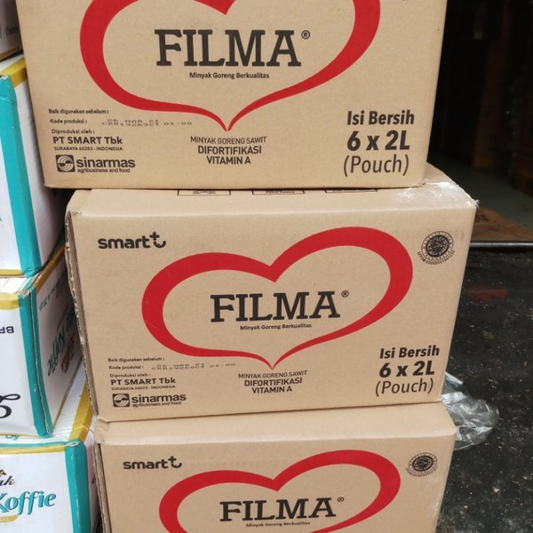 

MINYAK FILMA 1 KARTON - FILMA 1 DUS ISI 6 POUCH ( 2 LITER )
