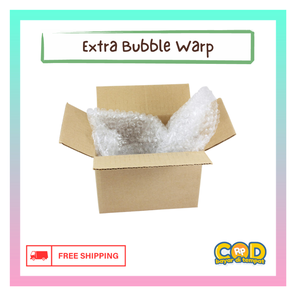 

[ Oracle Beauty ] Tambahan Packing Extra Bubble Warp Agar Paket Aman