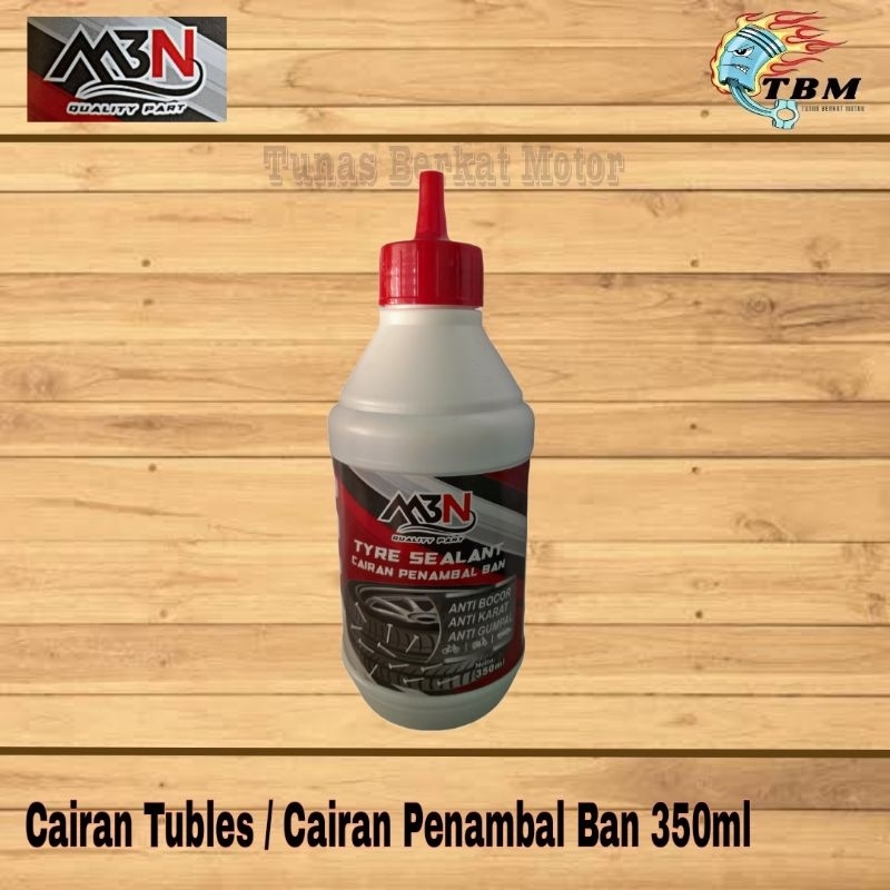 Cairan Tubles M3N 350ml Cairan Penambal Ban Tubles Merk M3N