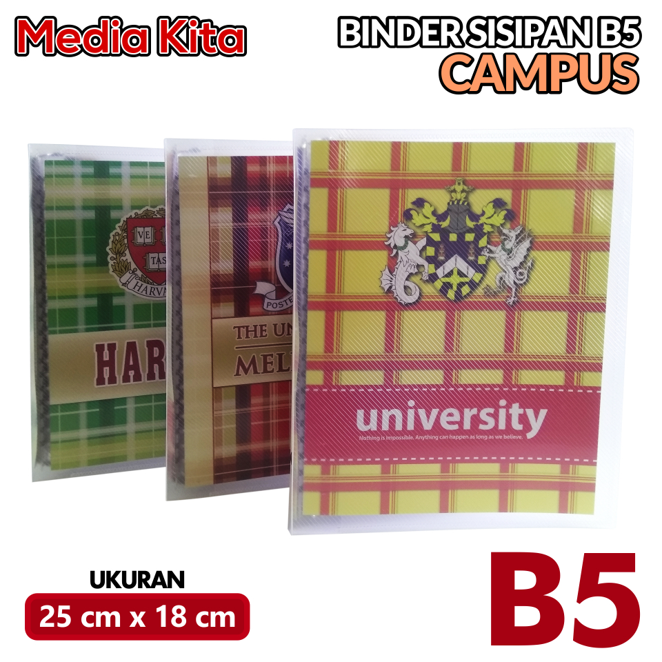 

Binder B5 Campus MEDIAKITA