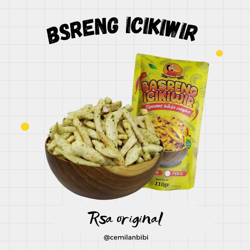 

Basreng Icikiwir original rasa daun jeruk