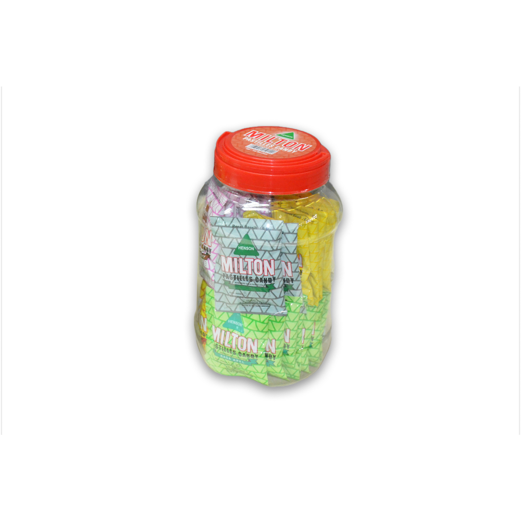 

Permen MILTON Pastilles Toples Isi 35 Sachet