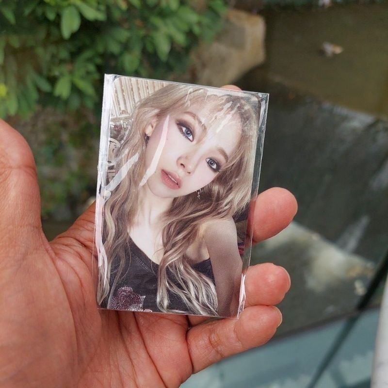 ( Import from USA )Aespa Official Photocard Karina US Exclusive Target Zine Version Album of My Worl