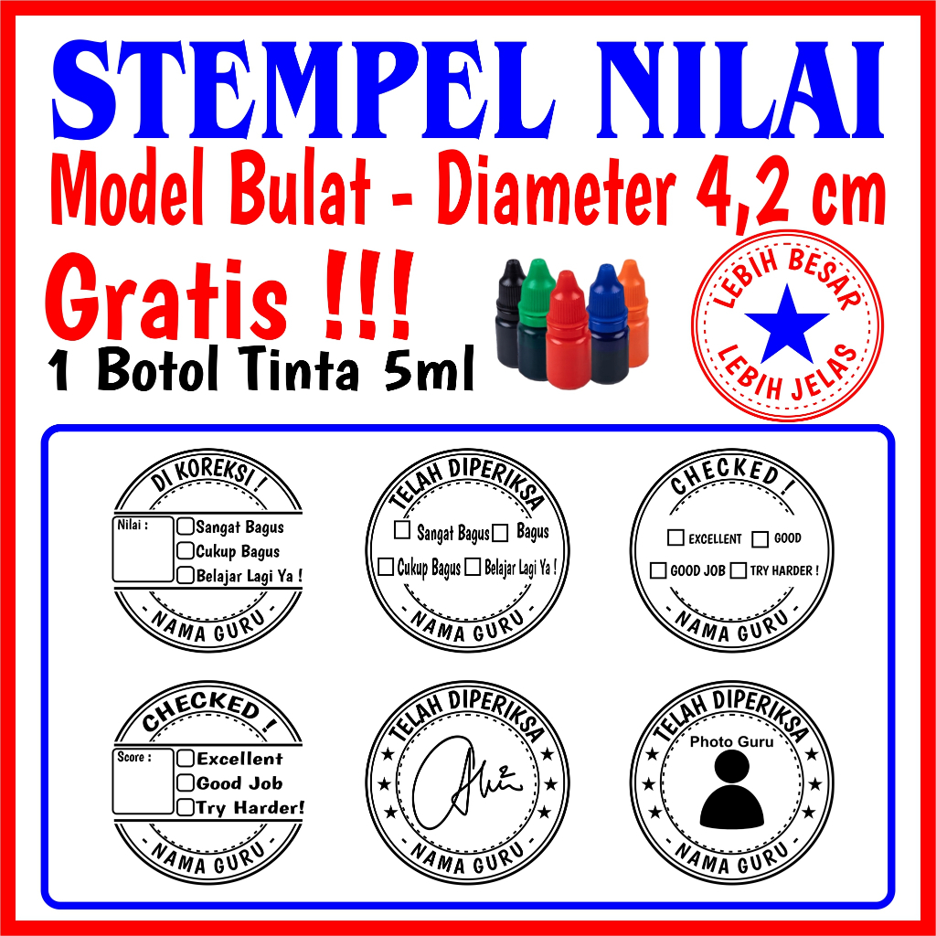 

STEMPEL PENILAIAN GURU NILAI REWARD