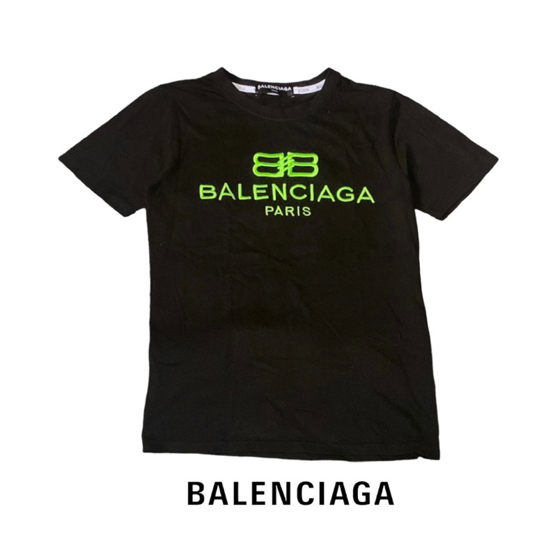 Balenciaga spellout bordir tshirt original