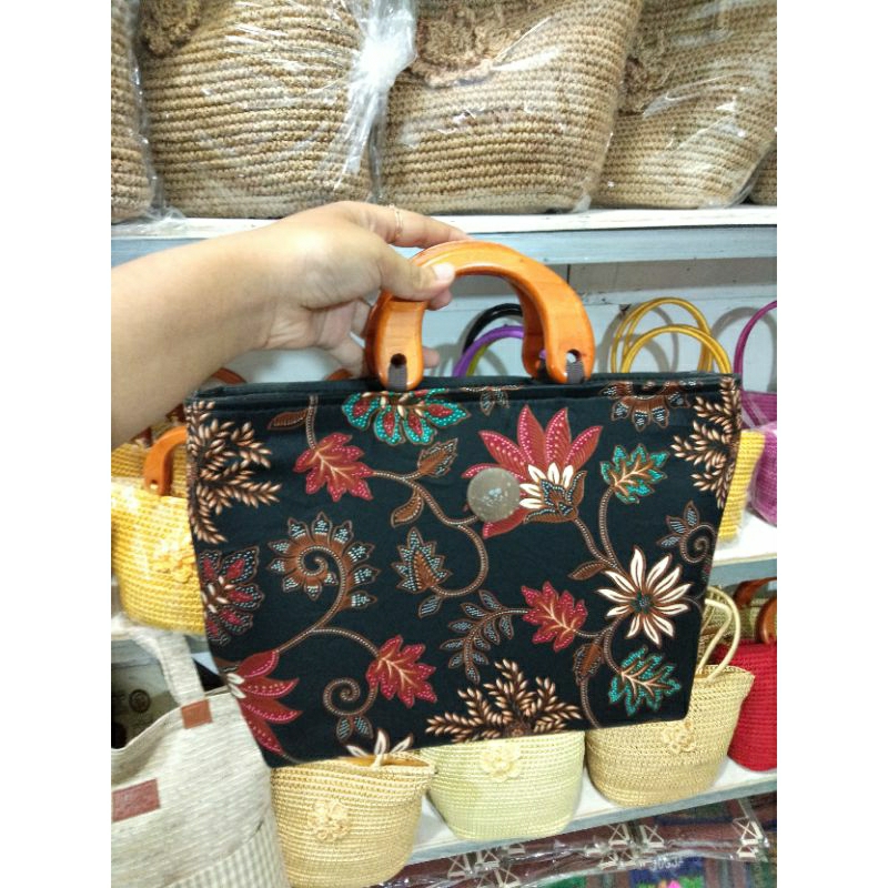 TERMURAH Tas batik hendel jogja|| tas batik oleh-oleh khas jogja(BISA COD)