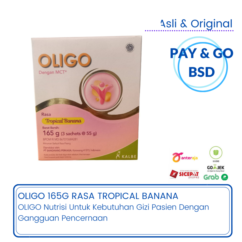 

OLIGO TROPICAL BANANA 165GR