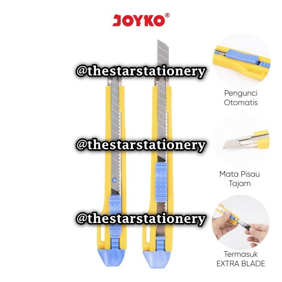 

(1 Biji) GROSIR Cutter Joyko A-360 / Cutter Pemotong Joyko A360 / Joyko A 360