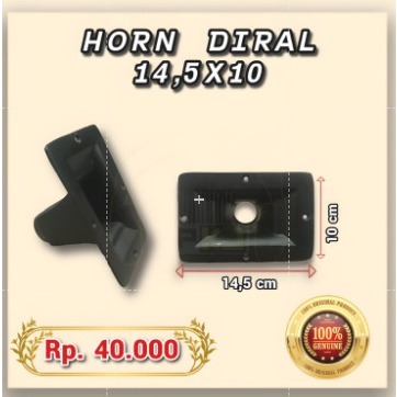 HORN TWEETER 14,5 X 10 horn diral 14,5x10 diral tweeter Horn tweeter diral