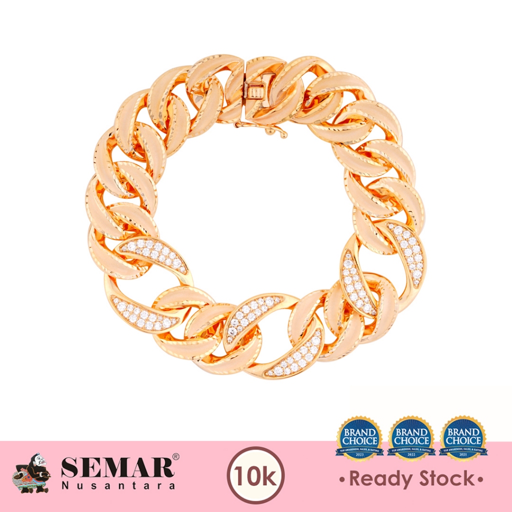 Gelang Emas Kayla Helena Gold 10K Semar Nusantara