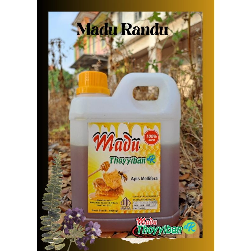 

Madu Murni Garansi 100% Madu Randu Premium 1000gr