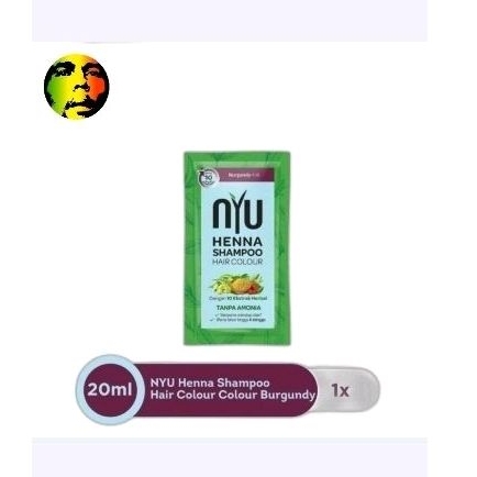 Nyu henna shampoo color burgundy