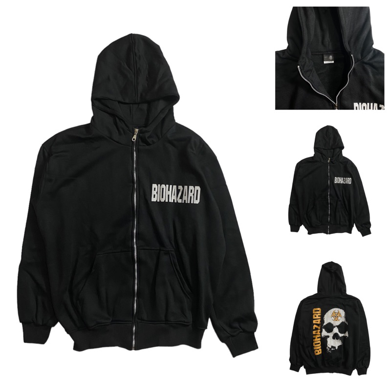 JAKET ZIPPER HOODIE HEAVEN HELL PRAPATAN REBEL METAL PUNK MUSIK BAND PRAPATAN REBEL ORIGINAL TERLARI