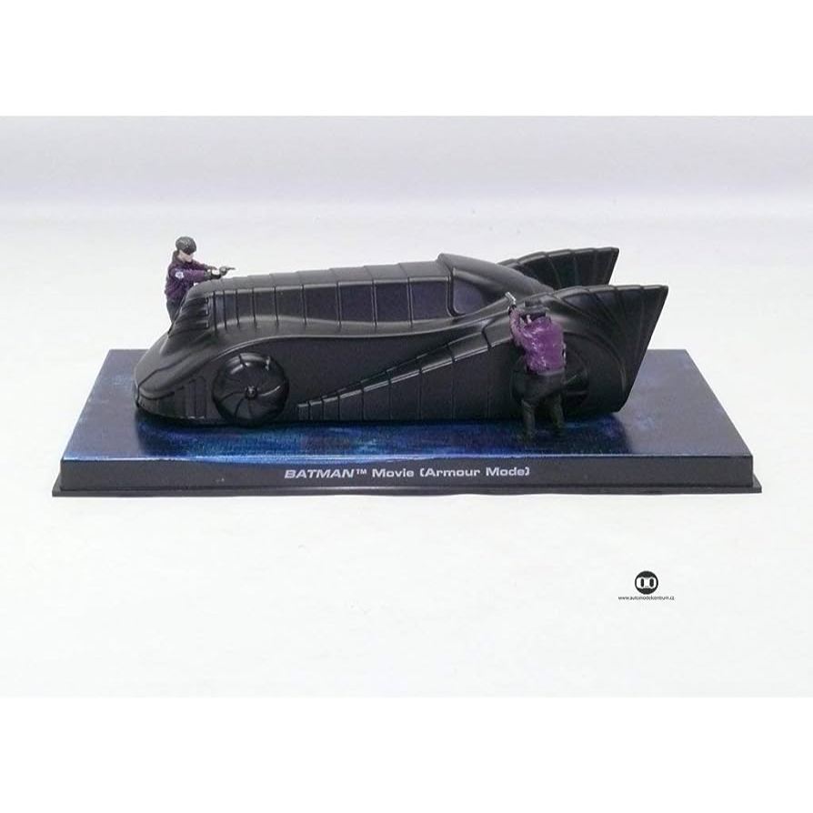 Eaglemoss 1/43 Batmobile- Armour Activated With Jokers Goons
