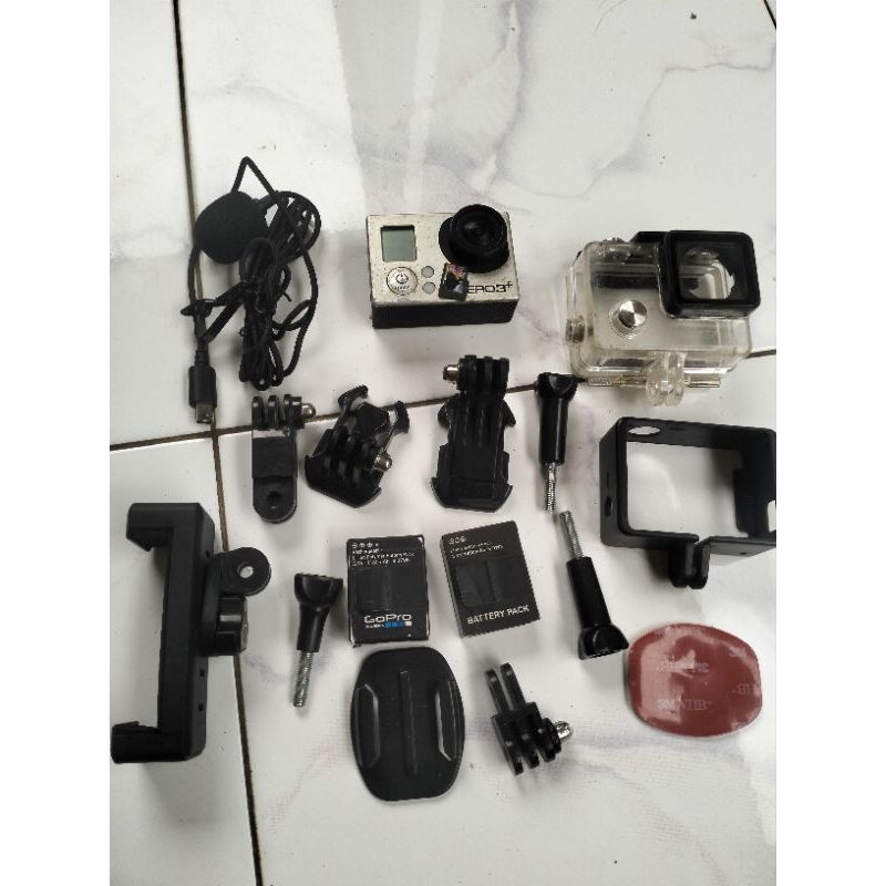 camera gopro hero 3+ second