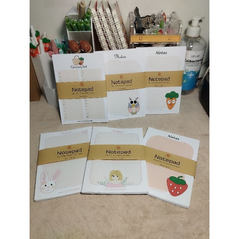 

Notepad Lucu Cantik Estetik To Do List Murah Cocok buat Organize Life atau setup desk estetik