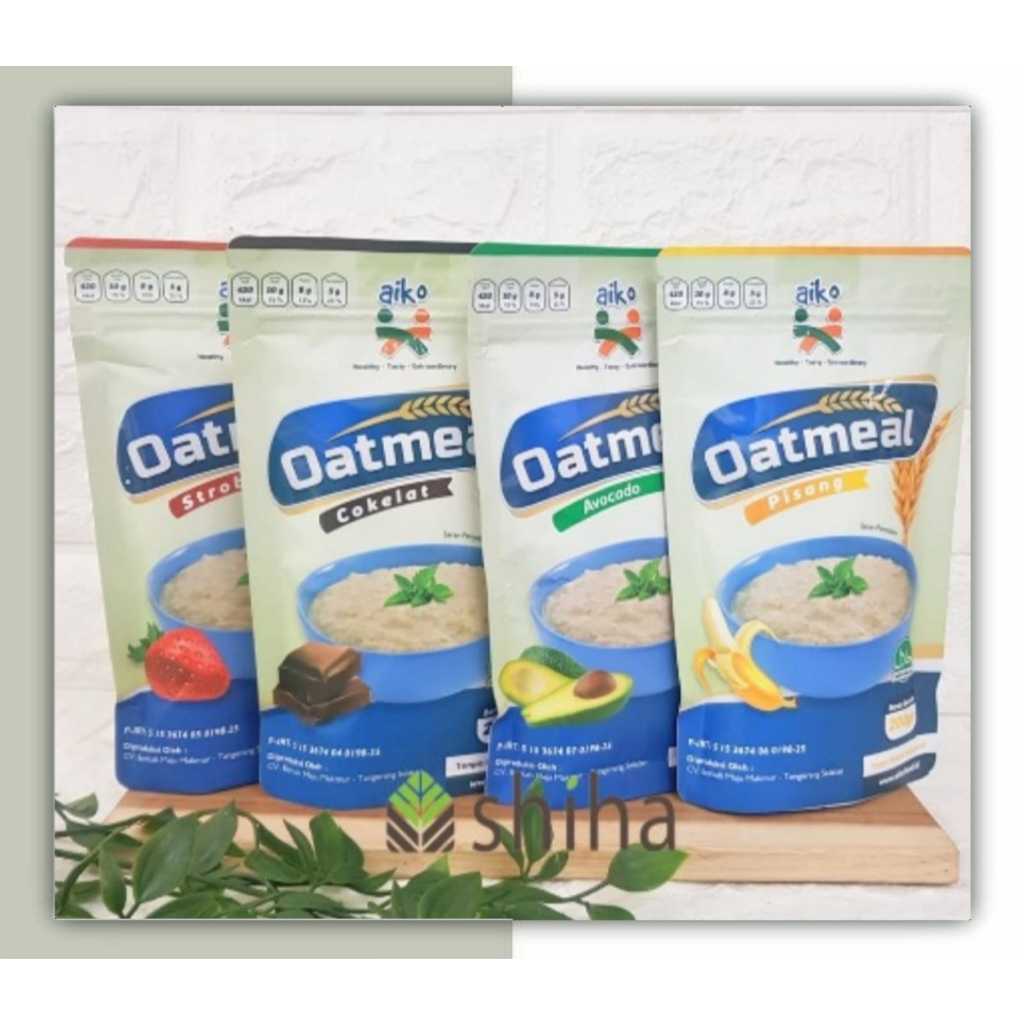 

SHIHA - AIKO Oatmeal Mpasi Anak Rasa All Varian 200 gr