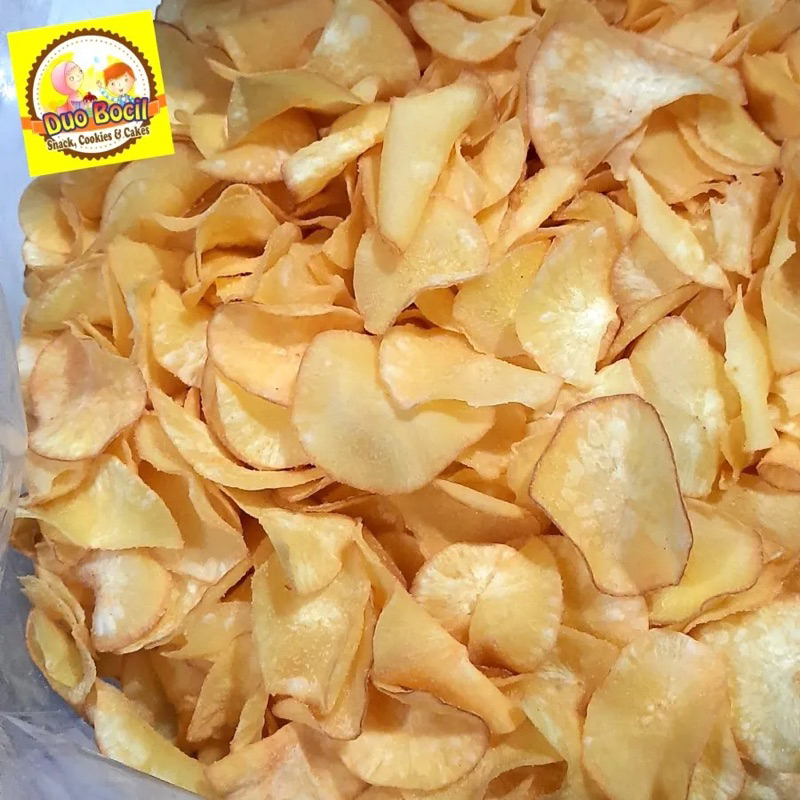 

keripik pisang manis singkong 500gram