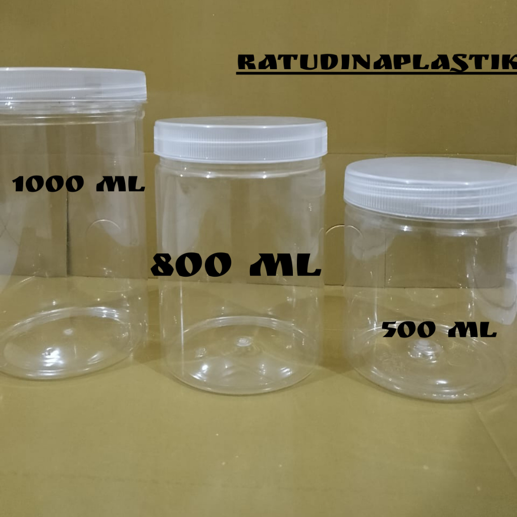 Toples tabung | Toples Nastar | Toples Lebaran 1000ml