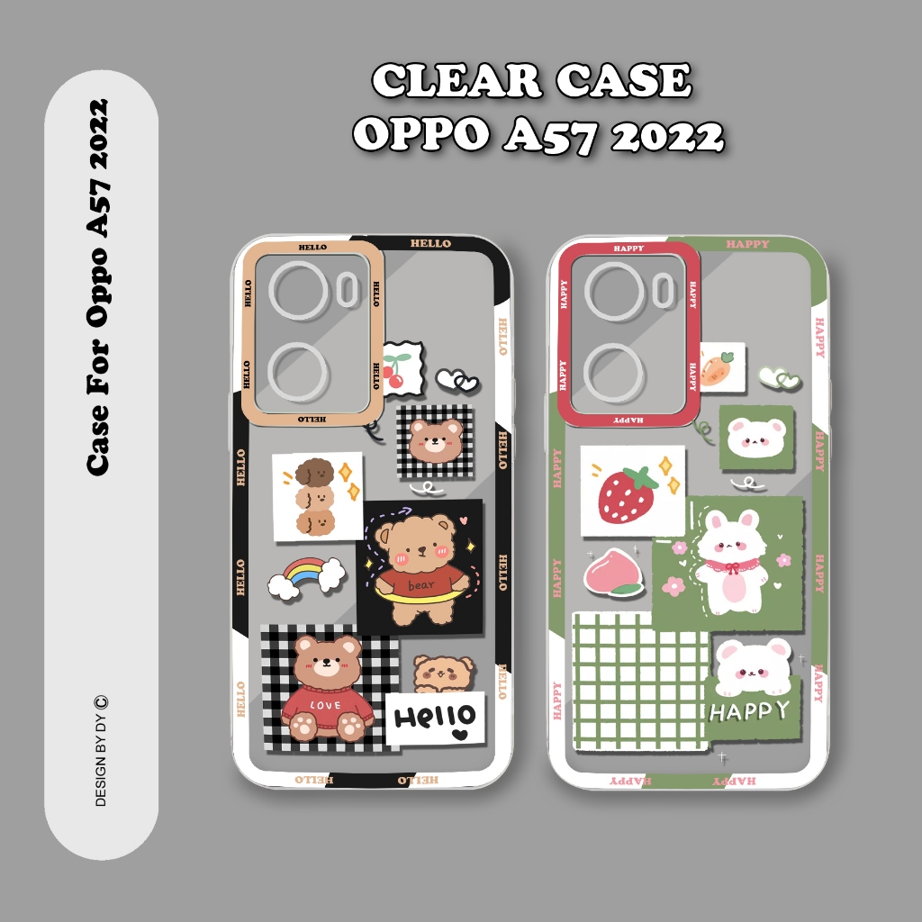 Case Hp untuk Oppo A57 2022 Casing bening - clear case EL012