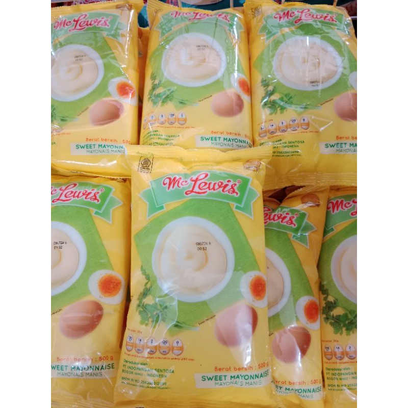 

Sweet mayonaise mc lewis 500 gram