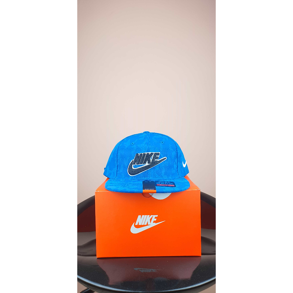 nike biru list hitam Topi Pria Baseball Snapback Polos Wanita Unisex Premium