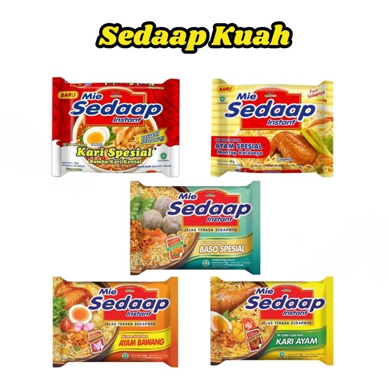 

SEDAAP Mie Instan Kuah