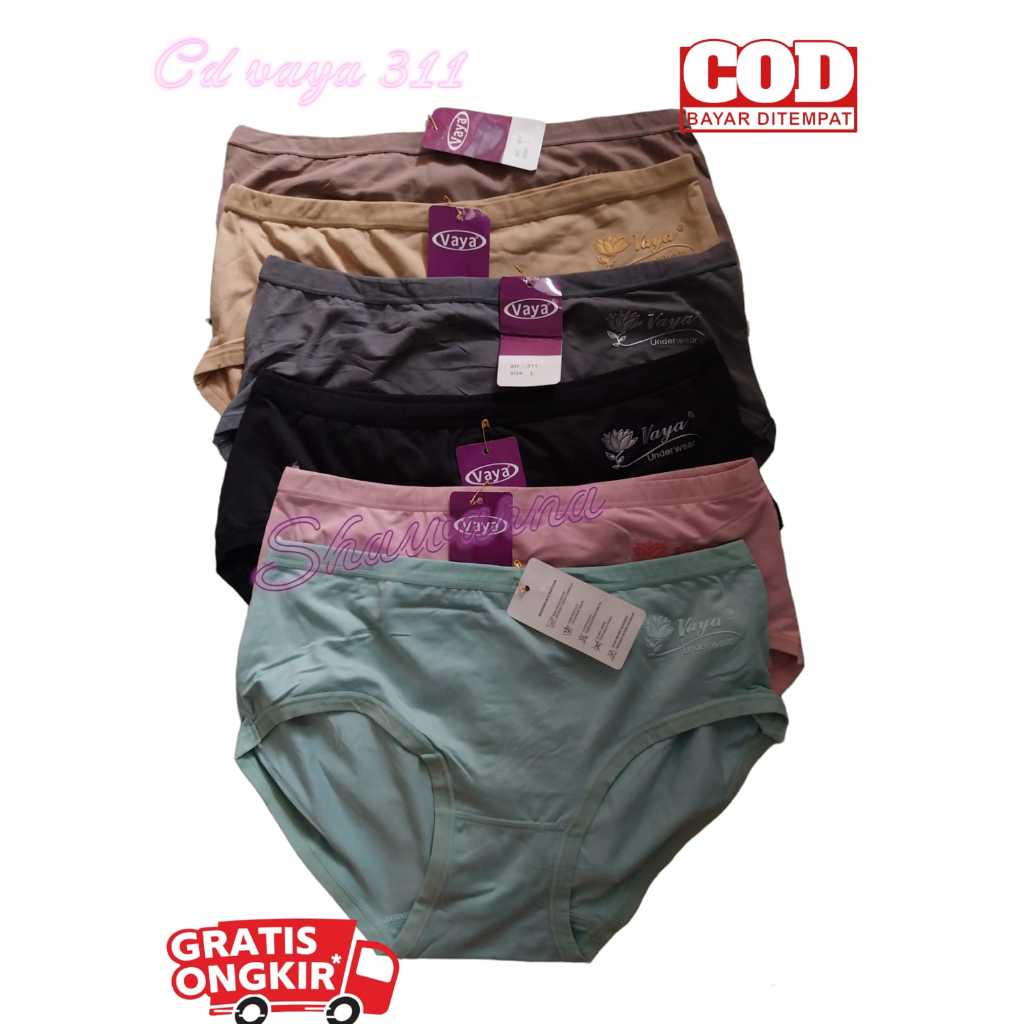 PROMO Cd Vaya 311/Celana Dalam Wanita Dewasa/Kancut Wanita Terkini/Cd Wanita Remaja