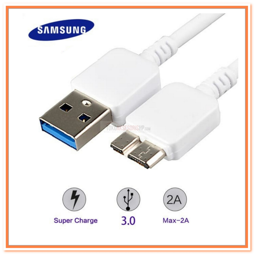 Kabel Charger Kabel Data Samsung Note 3 Samsung S5 2A Ori