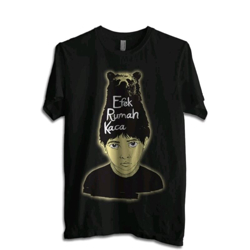 Tshrit Baju Kaos Distro Efek rumah Kaca / Kaos Pria Wanita