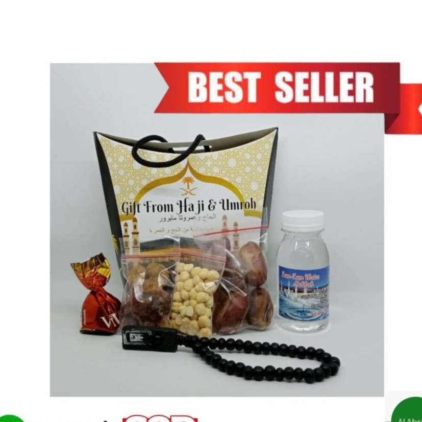

[ISI 50 PCS] Paket Oleh Oleh Haji dan Umroh Goody Bag
