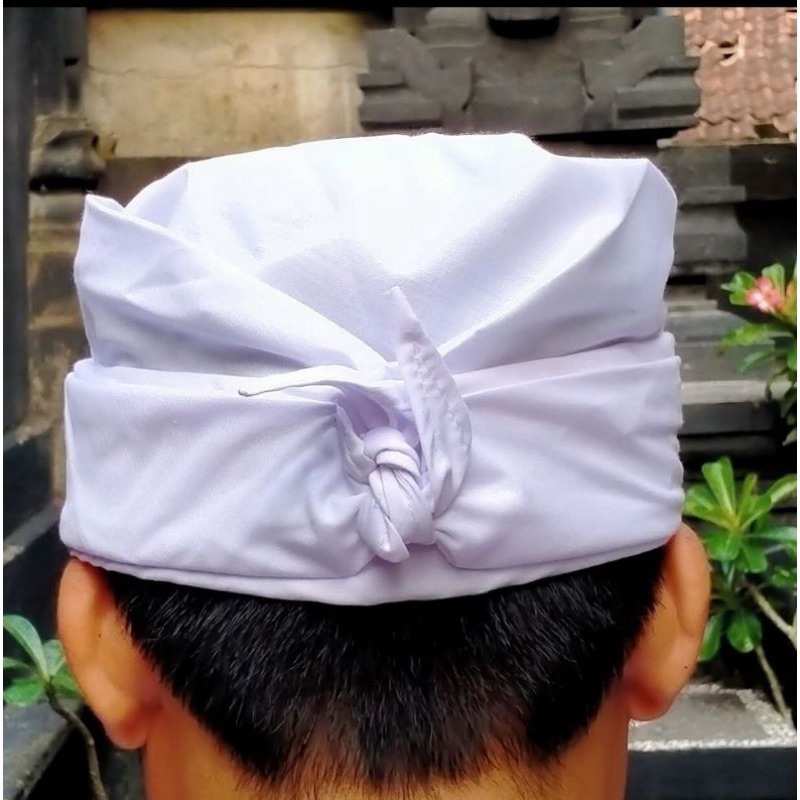 WBK || Udeng Mangku Putih Polos