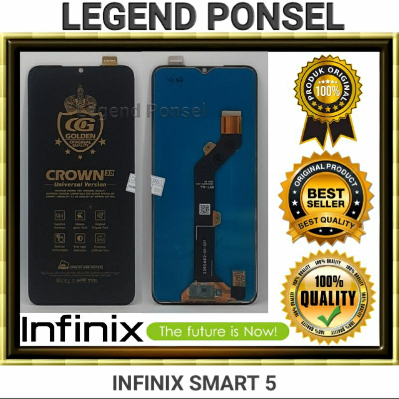 LCD INFINIX SMART 5 FULLSET ORIGINAL QUALITY