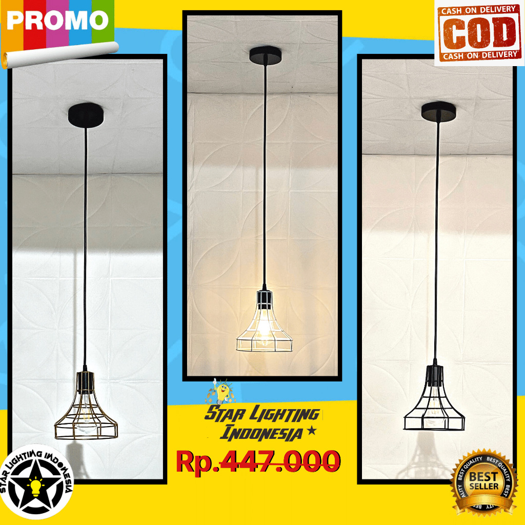 Lampu Gantung Vintage Minimalis