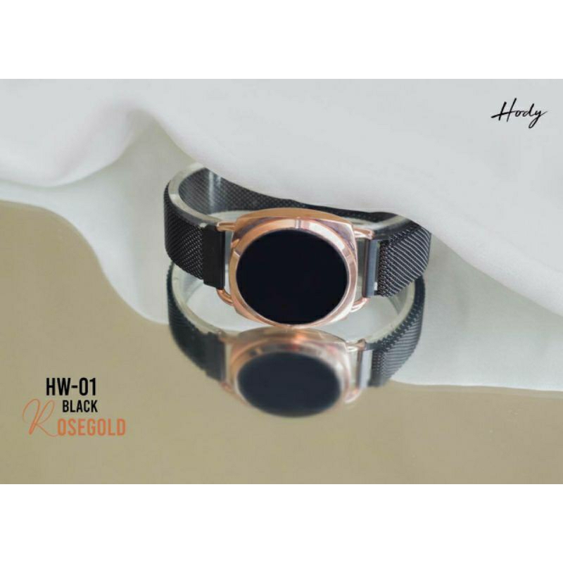 LED WATCH HW-01 BLACK ROSE GOLD BY HODY
