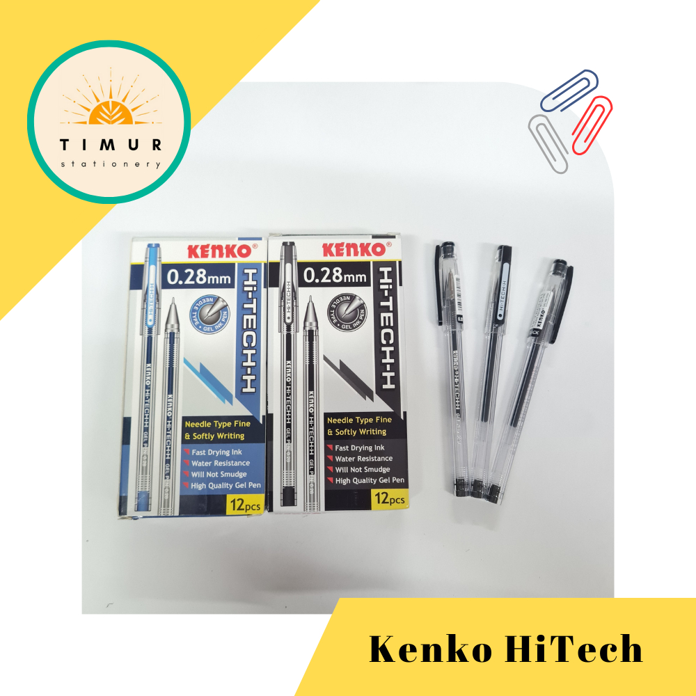 

Pen HITECH KENKO isi 12 Pen